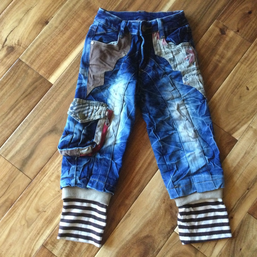 ✔️ Rock’n or Rock Style Distressed Kids Jeans Size 4T